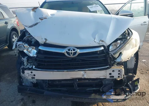 2015 Toyota Highlander Xle V6 from USA, damaged, VIN 5TDKKRFH2FS096191